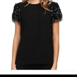 Kate Spade sequin fringe top